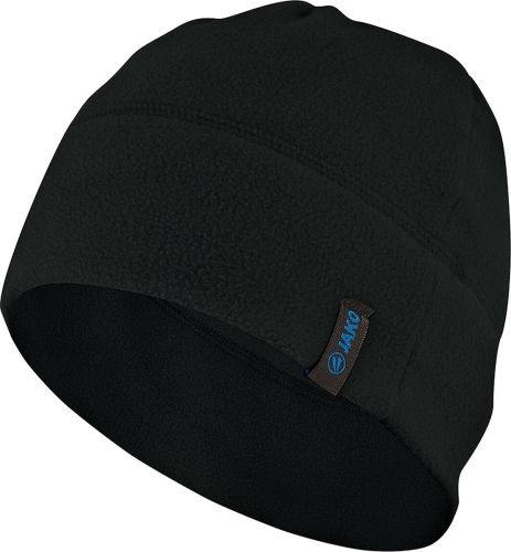 Jako Fleece Beanie Muts (Sport) - Junior - Unisex - zwart 1