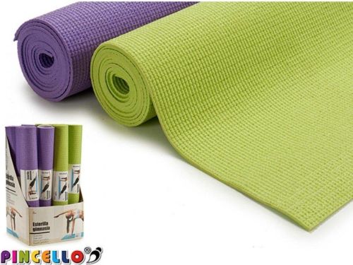 Yoga mat Assortiment Het Gemak - groen - antislip - antibacterieel - wasbaar- 173 x 61 cm