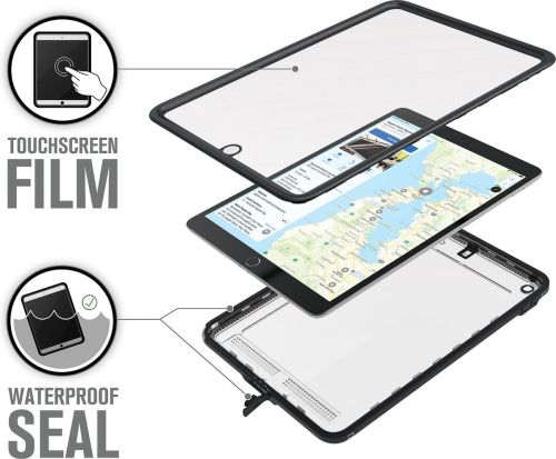 Catalyst Waterproof Case Apple iPad Air (2019) / iPad Pro 10.5 (2017) Stealth Black