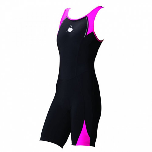 Energize Tri Suit Zwart/Roze - Maat 36