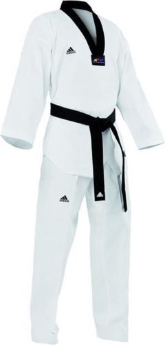 Adidas Taekwondopak Champion II Zwarte Revers 