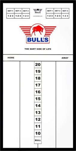 Bulls Styreen Scorebord 30×60 cm