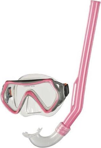 BECO kinder snorkelsetje Pula - roze - 4+