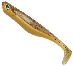 Quantum Rattle Shad - Dirty Gold - 10 cm - 8 g