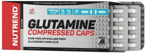 Nutrend Glutamine Compressed Caps, 120 Kapseln