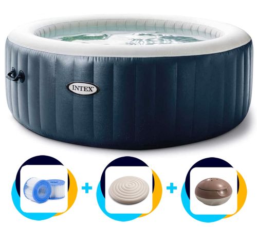 Intex Opblaasbare Jacuzzi | PureSpa Navy 6-persoons