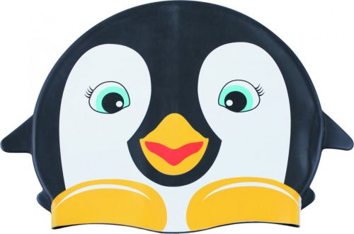 Megaform Siliconen Badmuts Pinguin - Zwart