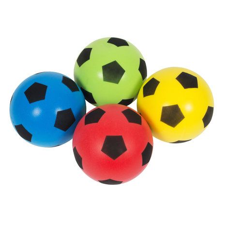 Megaform Foam Voetballen | Set van 4