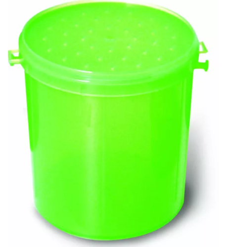 Bait Container Worm Box S green 100mm Ø85mm