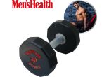 Mens Health Urethane Dumbbell - 20 KG