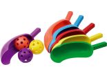 Scoop Set met 6 Gekleurde Knuppels en Ballen