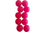 Fas Tafelvoetbalballen 10 Stuks Fuchsia