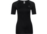 Odlo Bl Top Crew Neck S/S Performance Light Dames Thermoshirt - Black - Maat L