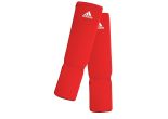 Adidas Elastische Scheenbeschermers - Rood - M