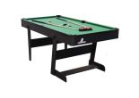 Cougar Hustle XL Pooltafel Opvouwbaar - Zwart