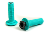 TORC1 RACING Defy MX Lock On Soft 2-Stroke/Mini Bike Grip System - Half Waffle - COLOUR: MINT GREEN