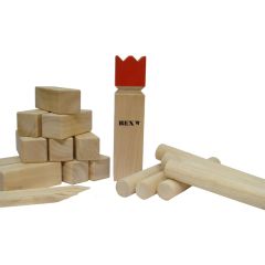 Bex Sport Original Kubb Rode Koning - Rubberhout