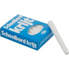 Schoolbordkrijt 8 CM - 12 Stuks