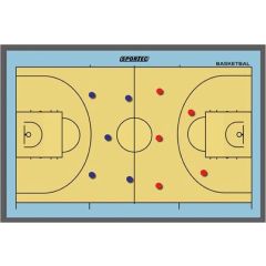 Sportec Coachbord Basketbal Magnetisch 46 X 30 Cm