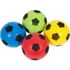 Foamballen 12 CM Gekleurd - 4 Stuks