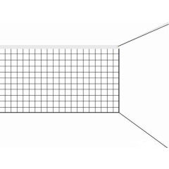 volleybalnet Ø 1,7 mm. 950X100cm maas 100mm