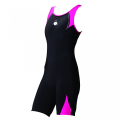 Energize Tri Suit Zwart/Roze - Maat 36