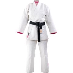 Judopak Nihon Meiyo Lady Gi | wit-roze |  (Maat: 140)