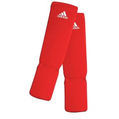 Adidas Elastische Scheenbeschermers - Rood - M