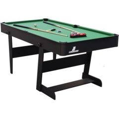 Cougar Hustle XL Pooltafel Opvouwbaar - Zwart