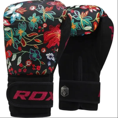 Boxing Gloves Fl-3 Floral Black-10OZ