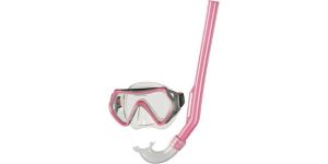 BECO kinder snorkelsetje Pula - roze - 4+