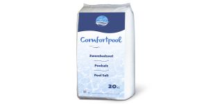 Comfortpool Zwembadzout 20 kg | Voor schoon zwembadwater | Geschikt voor Intex zoutwatersysteem