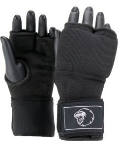 Super Pro Combat Gear Binnenhandschoenen Met Bandage Zwart/Wit Large