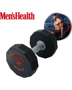 Men's Health Urethane Dumbbell - 20 KG