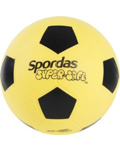 Super safe voetbal | Zachte luchtgevulde bal | Met voetbal print | Spordas