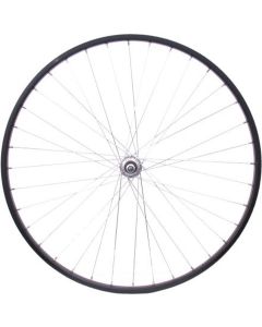 Achterwiel 28 x 1/4 Freewheel vast - zwart