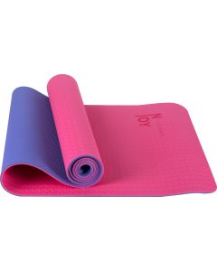 Njoy Your Sports Sportmat - Yogamat - Fitnessmat - Fitness - Antislip - Roze - Paars - 183 x 61 x 0.6 cm