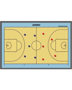 Sportec Coachbord Basketbal Magnetisch 46 X 30 Cm