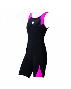 Energize Tri Suit Zwart/Roze - Maat 36