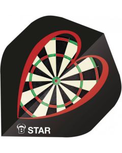 BULL'S B-Star Flights A-Standard Dartboard