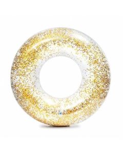 Glitter zwemband - Goud