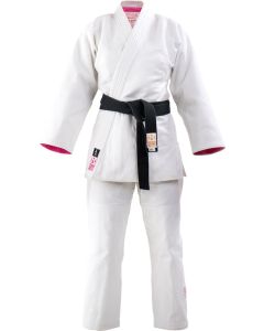 Judopak Nihon Meiyo Lady Gi | wit-roze |  (Maat: 140)