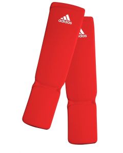 Adidas Elastische Scheenbeschermers - Rood - M