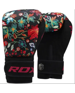 Boxing Gloves Fl-3 Floral Black-10OZ